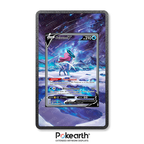 Suicune V GG38/GG70 - Custodia con Artwork Esteso per Carte Pokémon - Display Case Extended Artwork Pokearth