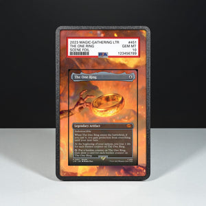 The One Ring 451 - Graded Card Extended Artwork Display Case - Display Case Extended Artwork Pokearth