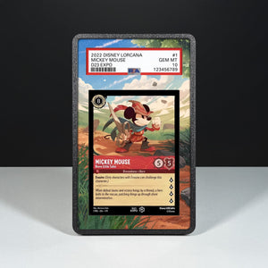 Mickey Mouse - Brave Little Tailor 1TFC - Graded Card Extended Artwork Display Case - Display Case Extended Artwork Pokearth
