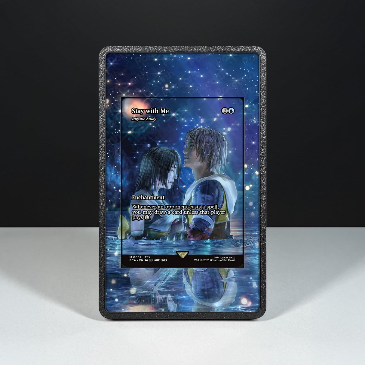 Stay With Me Rhystic Study 0031 - Magic Extended Artwork Display Case - Display Case Extended Artwork Pokearth