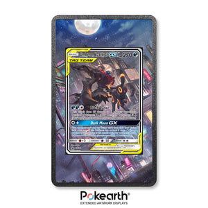 Umbreon & Darkrai GX SM241 - Custodia con Artwork Esteso per Carte Pokémon - Display Case Extended Artwork Pokearth