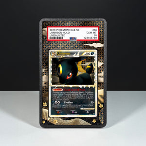 Umbreon 86/90 - Graded Card Extended Artwork Display Case - Display Case Extended Artwork Pokearth