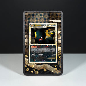 Umbreon 86/90 - Custodia con Artwork Esteso per Carte Pokémon - Display Case Extended Artwork Pokearth