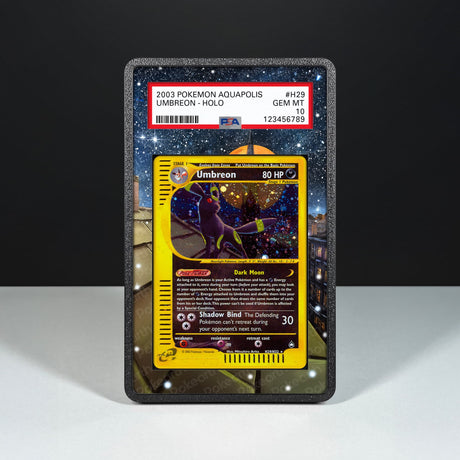 Umbreon H29/H32 - Graded Card Extended Artwork Display Case - Display Case Extended Artwork Pokearth