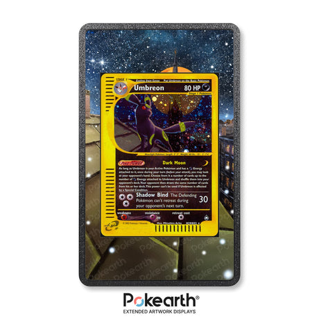Umbreon H29/H32 - Custodia con Artwork Esteso per Carte Pokémon - Display Case Extended Artwork Pokearth