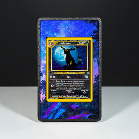 Umbreon 13/75 - Custodia con Artwork Esteso per Carte Pokémon - Display Case Extended Artwork Pokearth