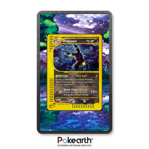 Umbreon H30/H32 - Custodia con Artwork Esteso per Carte Pokémon - Display Case Extended Artwork Pokearth