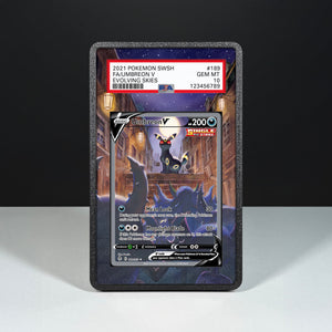 Umbreon V 189/203 - Graded Card Extended Artwork Display Case - Display Case Extended Artwork Pokearth