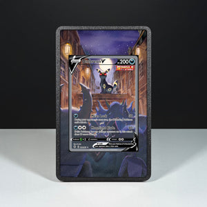 Umbreon V 189/203 - Custodia con Artwork Esteso per Carte Pokémon - Display Case Extended Artwork Pokearth