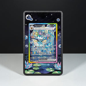 Vaporeon ex 149/131 - Custodia con Artwork Esteso per Carte Pokémon - Display Case Extended Artwork Pokearth