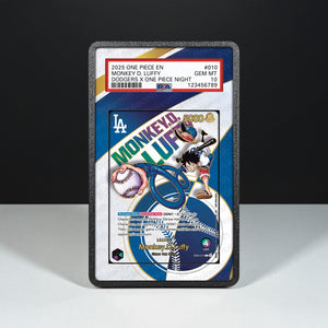 Monkey D. Luffy EB02-010 - Custodia con Artwork Esteso per Carte Gradate - Display Case Extended Artwork Pokearth