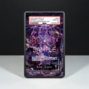 Monkey D. Luffy OP09-061 - Custodia con Artwork Esteso per Carte Gradate - Display Case Extended Artwork Pokearth