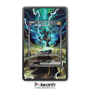 Zekrom ex 166/086 - Custodia con Artwork Esteso per Carte Pokémon - Display Case Extended Artwork Pokearth