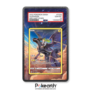 Zekrom TG05/TG30 - Graded Card Extended Artwork Display Case - Display Case Extended Artwork Pokearth