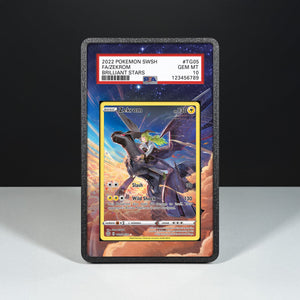 Zekrom TG05/TG30 - Graded Card Extended Artwork Display Case - Display Case Extended Artwork Pokearth