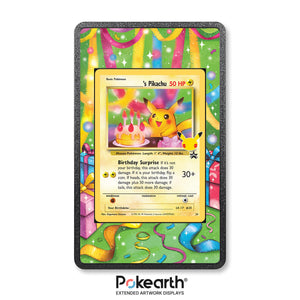 _____'s Pikachu 24 - Custodia con Artwork Esteso per Carte Pokémon - Display Case Extended Artwork Pokearth