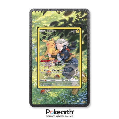 Pikachu TG05/TG30 - Custodia con Artwork Esteso per Carte Pokémon - Display Case Extended Artwork Pokearth