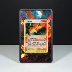 Charizard 100/97 - Custodia con Artwork Esteso per Carte Pokémon - Display Case Extended Artwork Pokearth