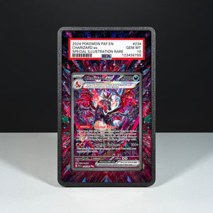 Charizard ex 234/091 - Graded Card Extended Artwork Display Case - Display Case Extended Artwork Pokearth