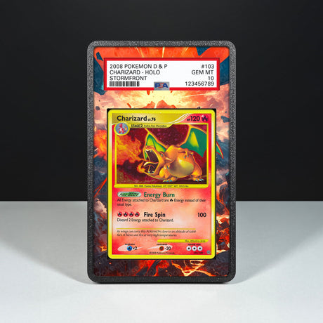 Charizard Lv.76 103/100 - Graded Card Extended Artwork Display Case - Display Case Extended Artwork Pokearth