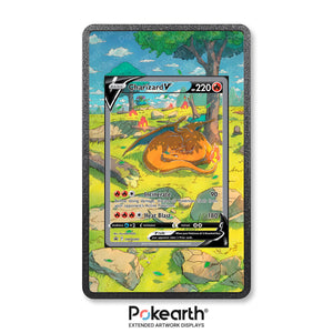Charizard V SWSH260 - Custodia con Artwork Esteso per Carte Pokémon - Display Case Extended Artwork Pokearth