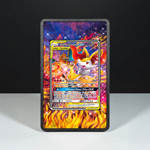 Charizard & Braixen GX SM230 - Custodia con Artwork Esteso per Carte Pokémon - Display Case Extended Artwork Pokearth