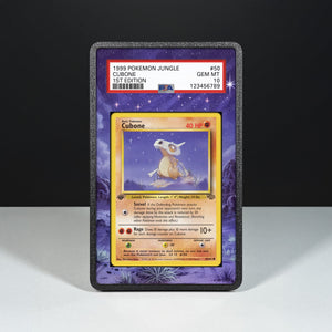 Cubone 50/64 - Graded Card Extended Artwork Display Case - Display Case Extended Artwork Pokearth