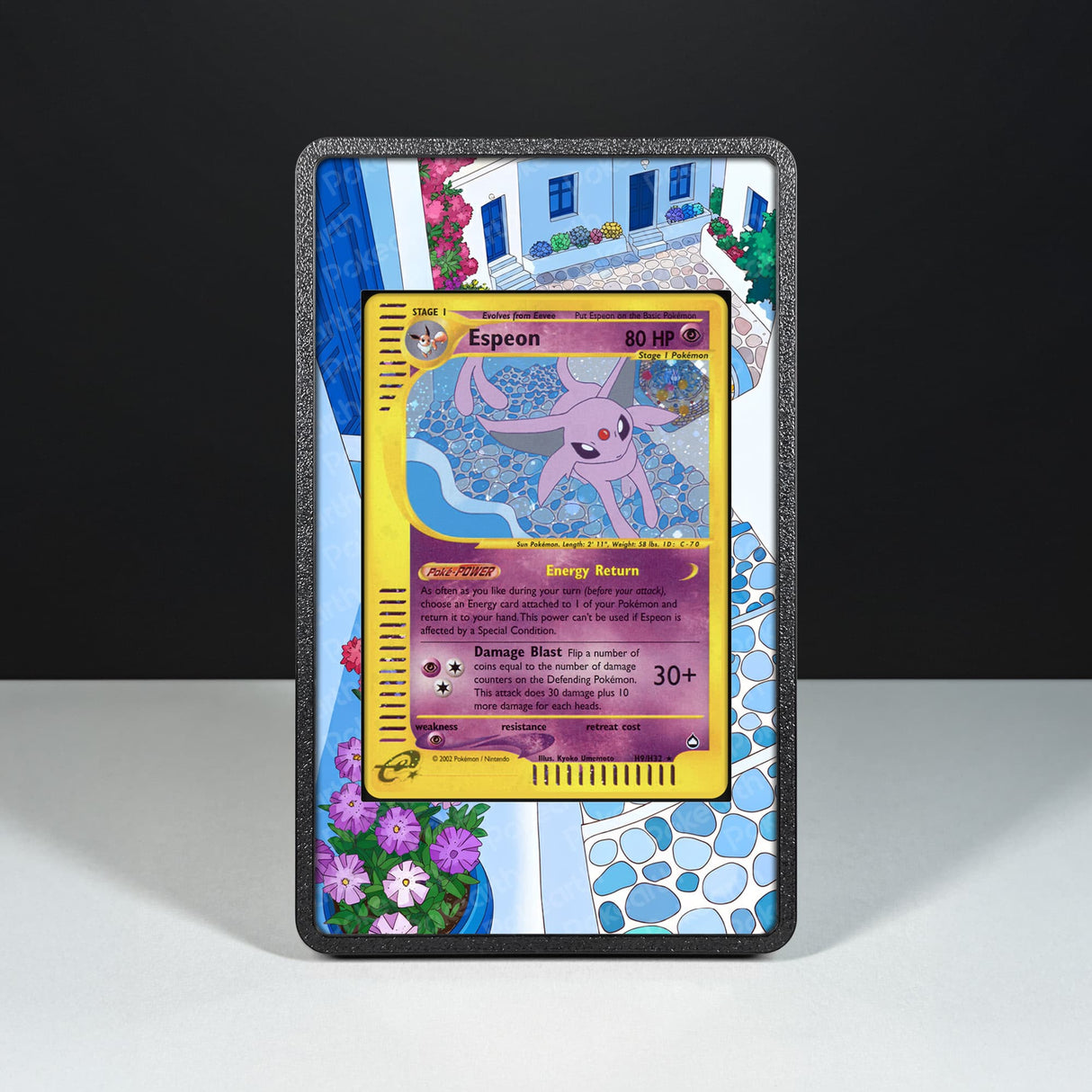 Espeon H9/H32 - Custodia con Artwork Esteso per Carte Pokémon - Display Case Extended Artwork Pokearth