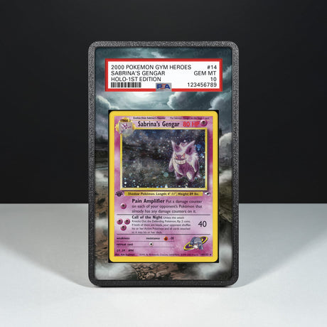 Sabrina's Gengar 14/132 - Graded Card Extended Artwork Display Case - Display Case Extended Artwork Pokearth