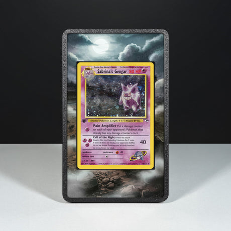 Sabrina's Gengar 14/132 - Custodia con Artwork Esteso per Carte Pokémon - Display Case Extended Artwork Pokearth