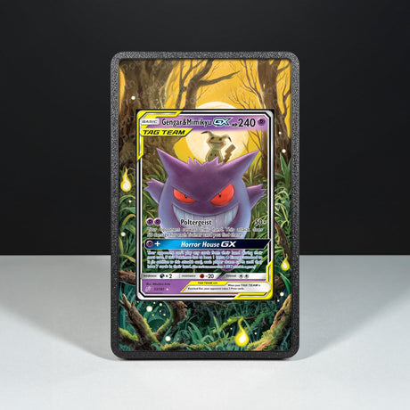 Gengar & Mimikyu GX 53/181 - Custodia con Artwork Esteso per Carte Pokémon - Display Case Extended Artwork Pokearth