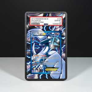 Lugia EX 134/135 - Graded Card Extended Artwork Display Case - Display Case Extended Artwork Pokearth