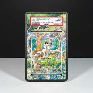 Meowth 192/SV-P - Graded Card Extended Artwork Display Case - Display Case Extended Artwork Pokearth
