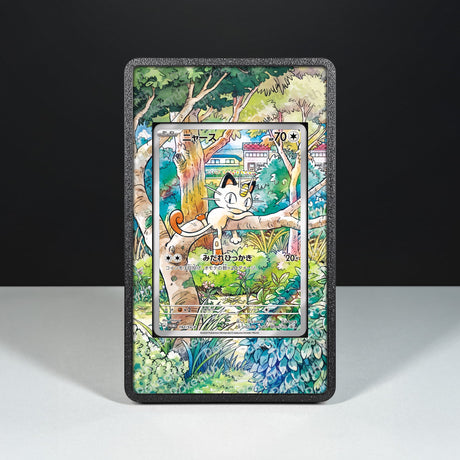 Meowth 192/SV-P - Custodia con Artwork Esteso per Carte Pokémon - Display Case Extended Artwork Pokearth