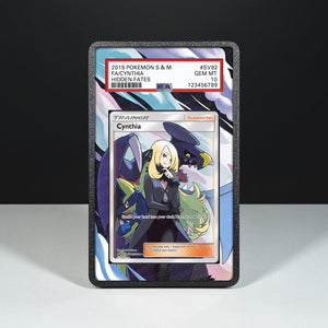 Cynthia SV82 - Graded Card Extended Artwork Display Case - Display Case Extended Artwork Pokearth