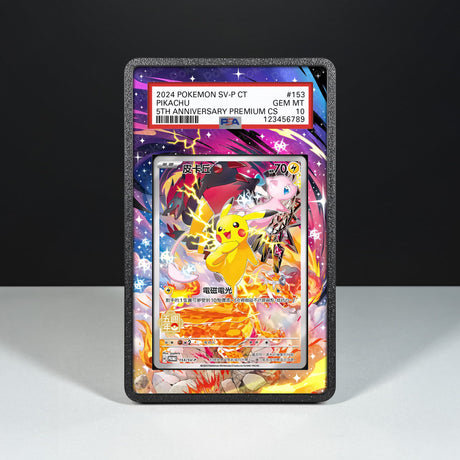 Pikachu 153/SV-P - Graded Card Extended Artwork Display Case - Display Case Extended Artwork Pokearth