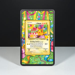 _____'s Pikachu 24 - Custodia con Artwork Esteso per Carte Pokémon - Display Case Extended Artwork Pokearth