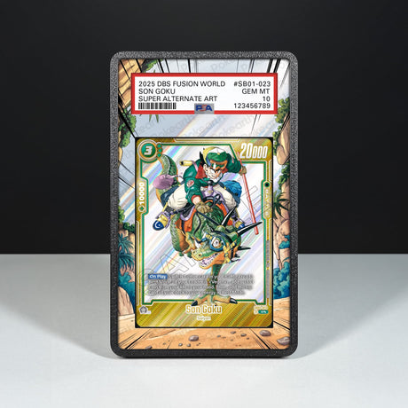 Son Goku SB01-023 - Graded Card Extended Artwork Display Case - Display Case Extended Artwork Pokearth