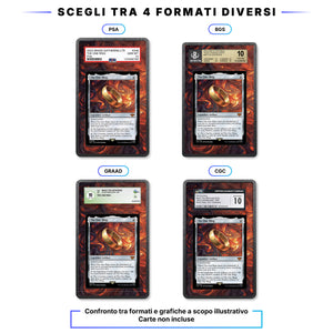 Frodo, Flagello di Sauron 448 - Custodia con Artwork Esteso per Carte Gradate - Display Case Extended Artwork Pokearth