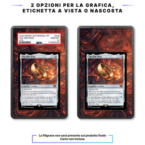 Frodo, Flagello di Sauron 448 - Custodia con Artwork Esteso per Carte Gradate - Display Case Extended Artwork Pokearth