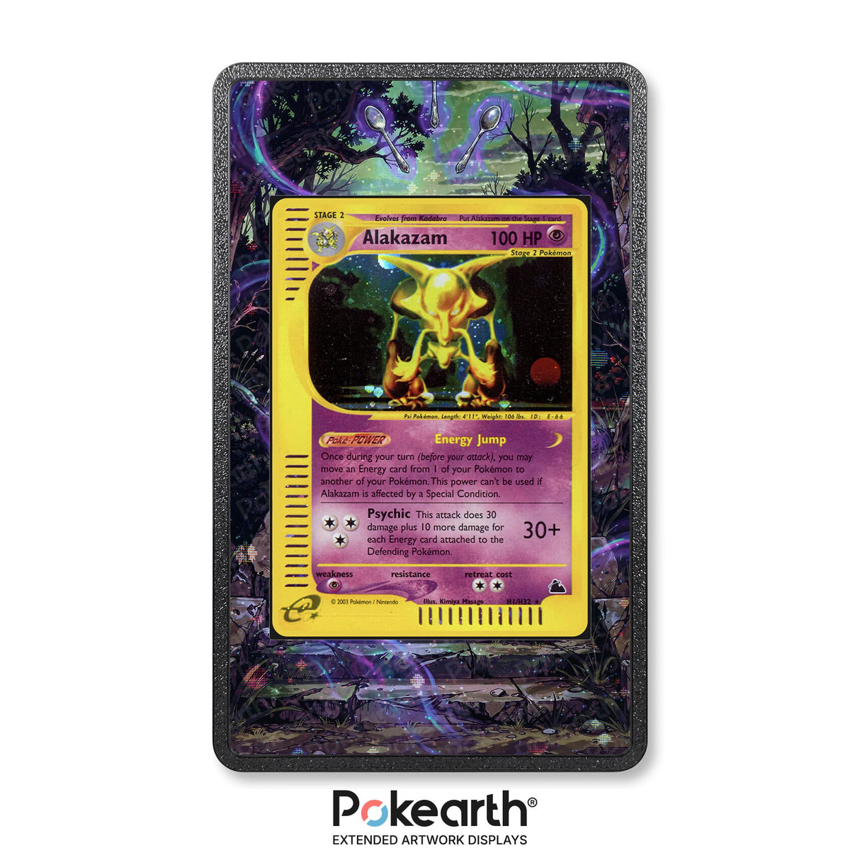 Alakazam H1/H32 - Etui mit erweitertem Artwork für Pokémon-Karten