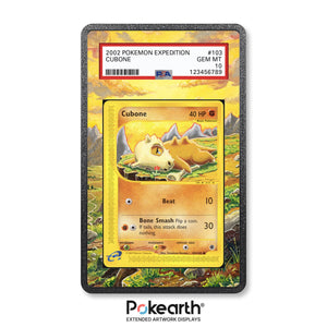 Cubone 103/165 - Custodia con Artwork Esteso per Carte Gradate