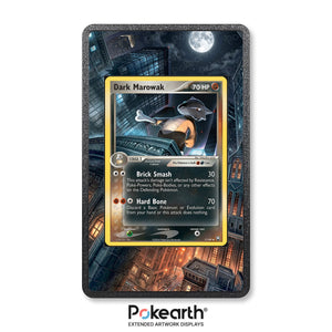 Dark Marowak 7/109 - Custodia con Artwork Esteso per Carte Pokémon