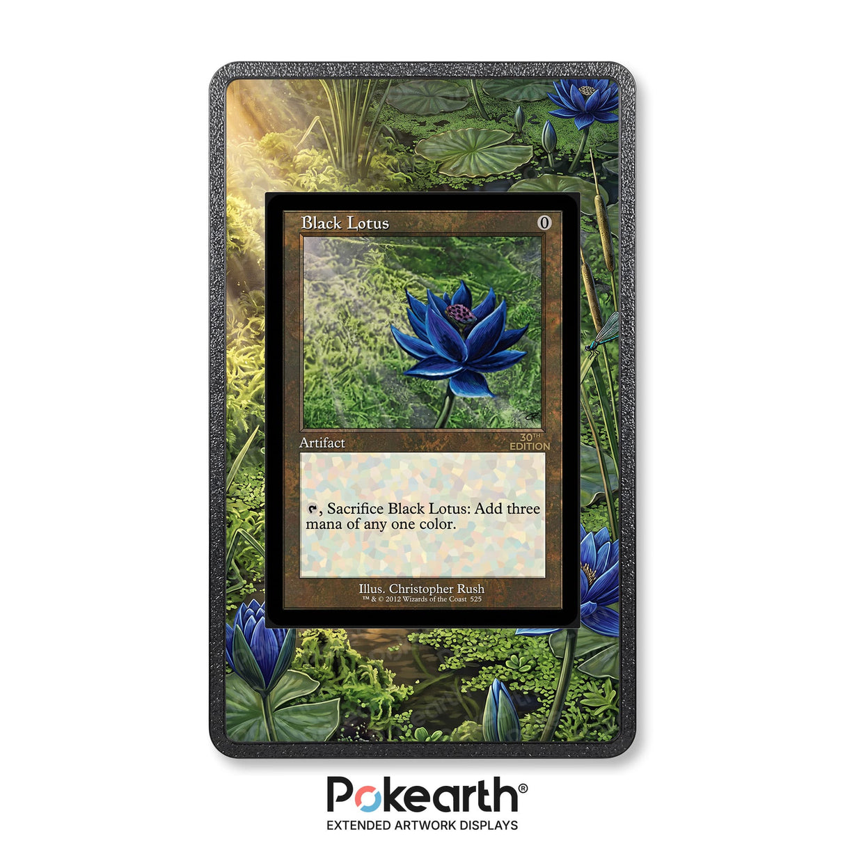 Black Lotus - Magic Extended Artwork Display Case