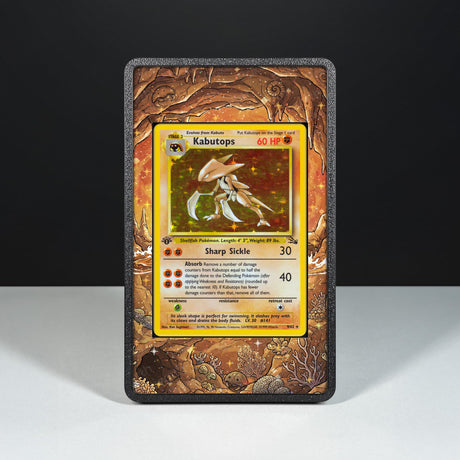 Kabutops 9/62 – Hülle mit erweitertem Artwork für Pokémon-Karten