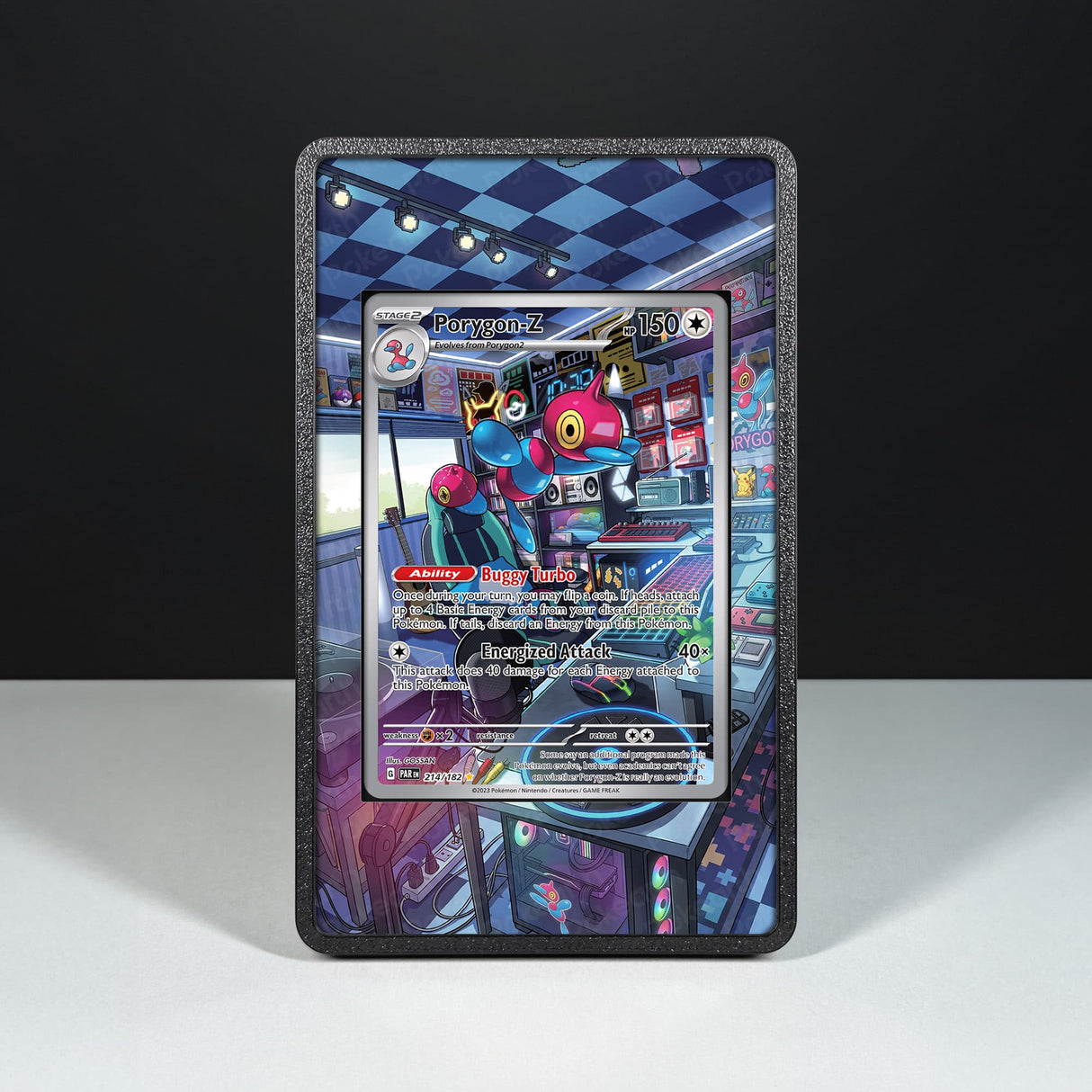 Porygon-Z 214/182 - Pokémon Extended Artwork Display Case