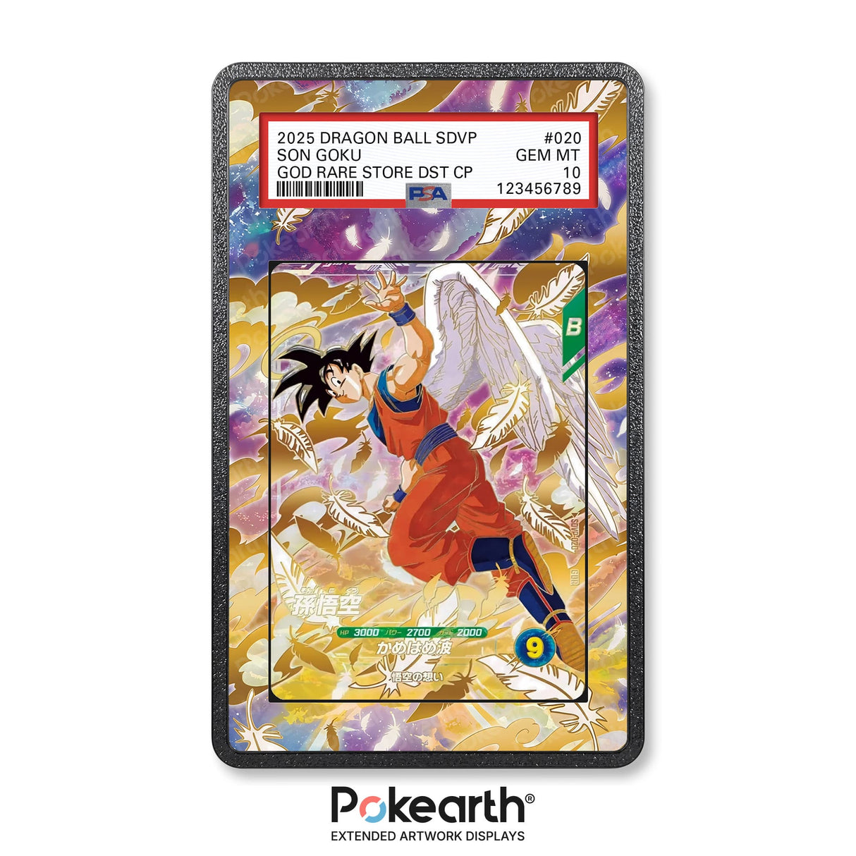 Son Goku Angel SDVP-020 - Custodia con Artwork Esteso per Carte Gradate