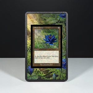 Black Lotus - Magic Extended Artwork Display Case
