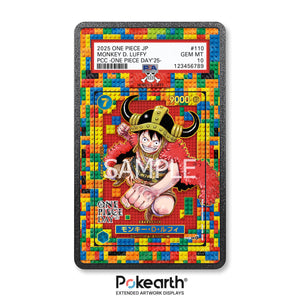 Monkey D. Luffy P-110 - Custodia con Artwork Esteso per Carte Gradate