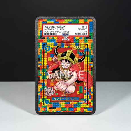 Monkey D. Luffy P-110 - Hülle mit erweitertem Artwork für gegradete Karten